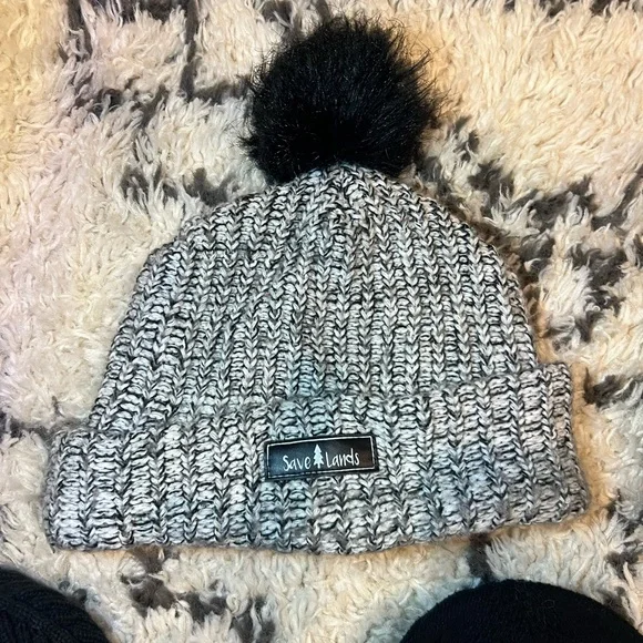 Winter Beanie Hat Lot Nike Black, ASOS, Save Lands, George & Diehard - Picture 2 of 9